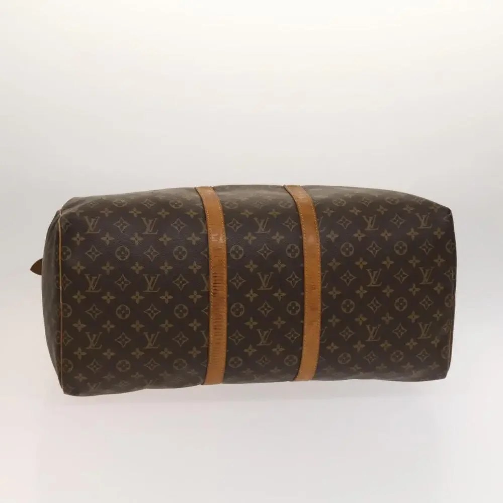 LOUIS VUITTON Monogram Keepall 55 Boston Bag M41424